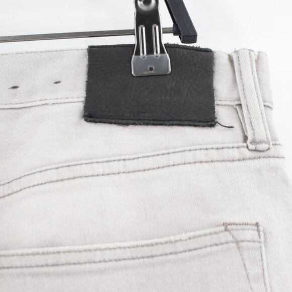 All Saints Jeans Men 34 L31 Slim Fit Cigarette Button Fly Mid Rise Stretch Denim - Picture 4 of 13